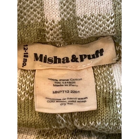 Misha & Puff Green And White Checkered Set 12/18, 18/24 EUC - Picture 4 of 5
